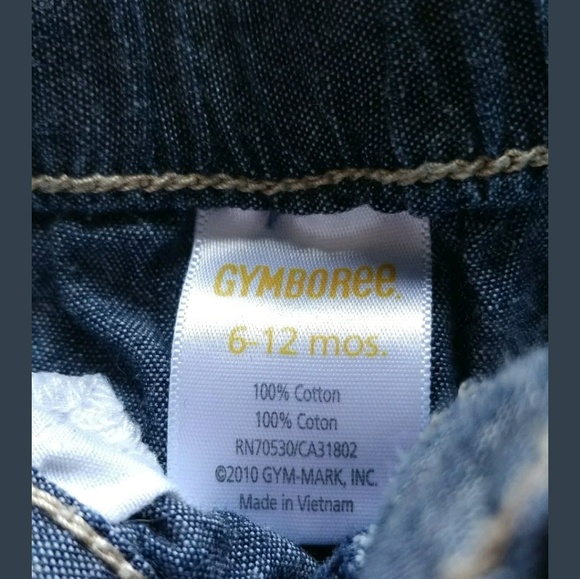 Gymboree Baby Girl Shorts Strawberry Jean Jegging - Picture 4 of 7